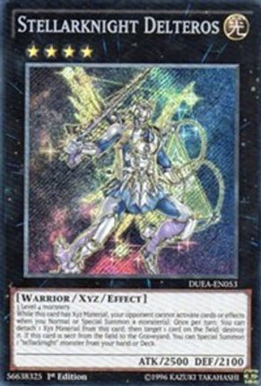 Stellarknight Delteros (Secret Rare) [DUEA-EN053] 1st Edition