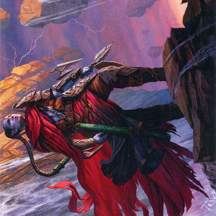 Anowon, the Ruin Thief // Anowon, the Ruin Thief (Borderless) [Zendikar Rising Art Series]