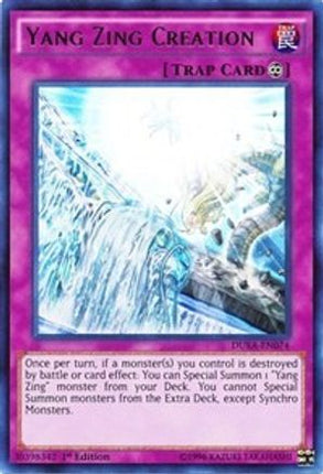 Yang Zing Creation (Ultra Rare) [DUEA-EN074] 1st Edition