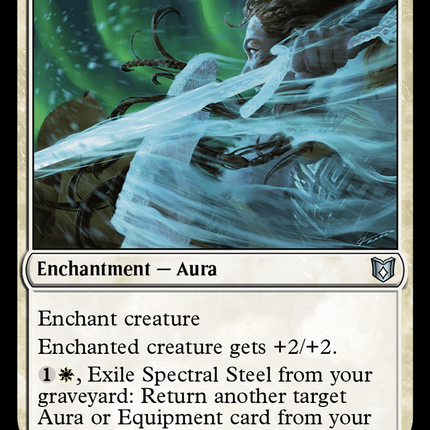 Spectral Steel [Wilds of Eldraine Commander]
