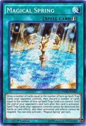 Magical Spring (Secret Rare) [DUEA-EN065] 1st Edition