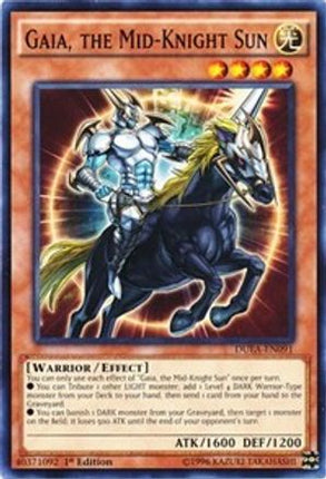 Gaia, the Mid-Knight Sun (Common / Short Print) [DUEA-EN091] 1st Edition