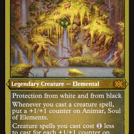 Animar, Soul of Elements [Double Masters 2022] Etched Foil