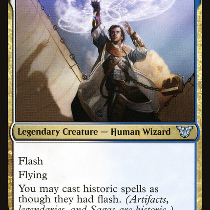 Raff Capashen, Ship's Mage [Neon Dynasty Commander]