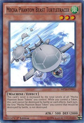 Mecha Phantom Beast Turtletracer (Super Rare) [MP14-EN001] Unlimited