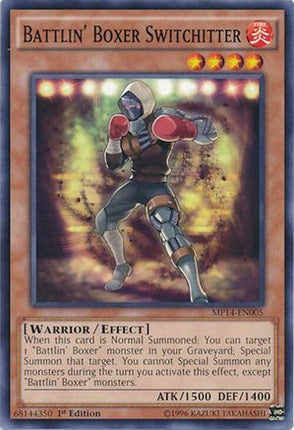Battlin' Boxer Switchitter (Common / Short Print) [MP14-EN005] Unlimited