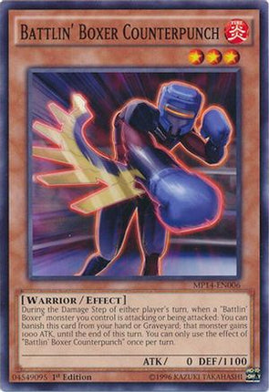Battlin' Boxer Counterpunch (Common / Short Print) [MP14-EN006] Unlimited