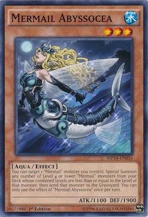 Mermail Abyssocea (Common / Short Print) [MP14-EN016] Unlimited