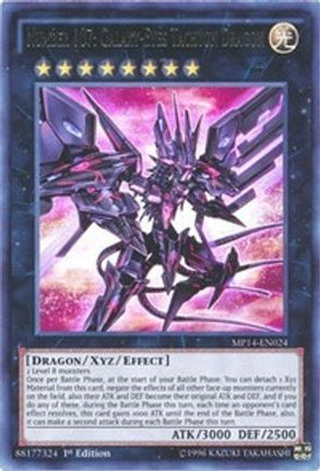 Number 107: Galaxy-Eyes Tachyon Dragon [MP14-EN024] Ultra Rare
