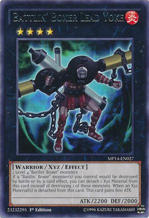 Battlin' Boxer Lead Yoke (Rare) [MP14-EN027] 1st Edition