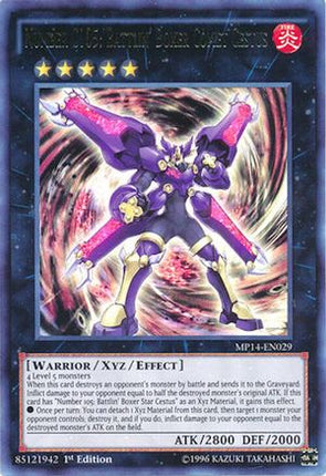 Number C105: Battlin' Boxer Comet Cestus (Ultra Rare) [MP14-EN029] Unlimited
