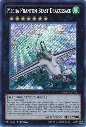 Mecha Phantom Beast Dracossack (Secret Rare) [MP14-EN030] Unlimited