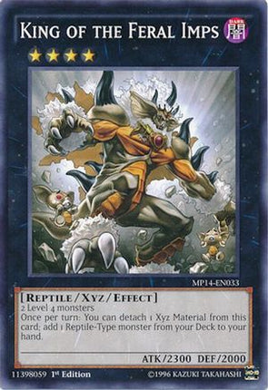King of the Feral Imps (Common / Short Print) [MP14-EN033] 1st Edition