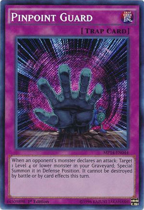 Pinpoint Guard (Secret Rare) [MP14-EN044] 1st Edition