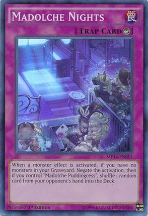 Madolche Nights (Super Rare) [MP14-EN051] Unlimited