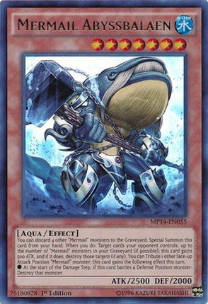 Mermail Abyssbalaen (Ultra Rare) [MP14-EN055] Unlimited