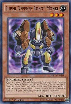 Super Defense Robot Monki (Common / Short Print) [MP14-EN065] Unlimited