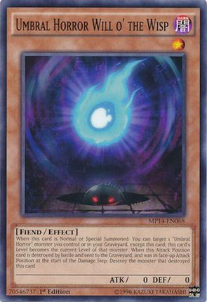 Umbral Horror Will o' the Wisp (Common / Short Print) [MP14-EN068] 1st Edition