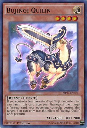 Bujingi Quilin (Super Rare) [MP14-EN070] Unlimited