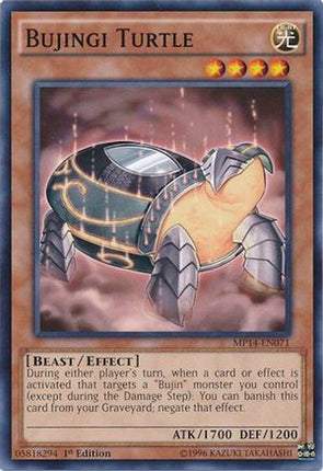 Bujingi Turtle (Common / Short Print) [MP14-EN071] 1st Edition