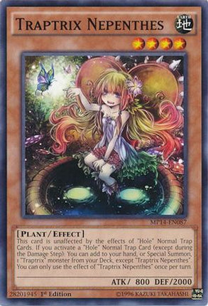 Traptrix Nepenthes (Common / Short Print) [MP14-EN087] 1st Edition