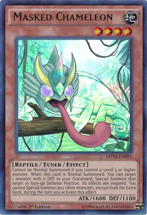 Masked Chameleon (Ultra Rare) [MP14-EN091] Unlimited