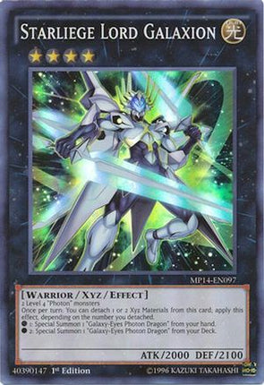 Starliege Lord Galaxion (Super Rare) [MP14-EN097] Unlimited