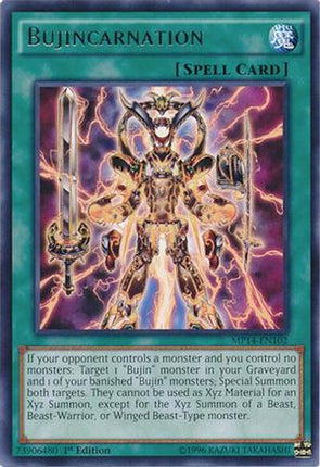 Bujincarnation (Rare) [MP14-EN102] Unlimited