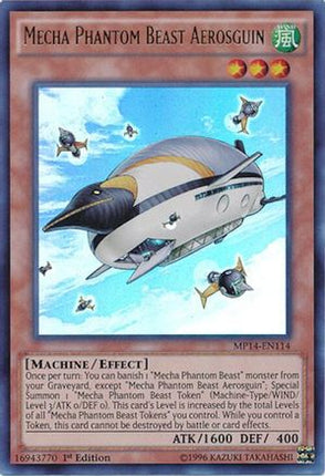 Mecha Phantom Beast Aerosguin (Ultra Rare) [MP14-EN114] Unlimited