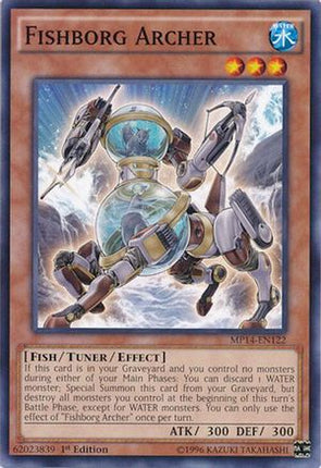 Fishborg Archer (Common / Short Print) [MP14-EN122] 1st Edition
