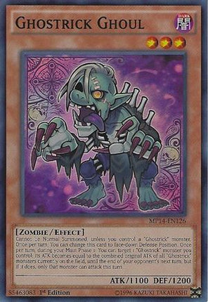 Ghostrick Ghoul (Super Rare) [MP14-EN126] 1st Edition