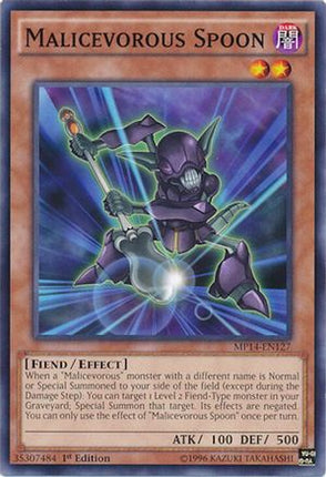 Malicevorous Spoon (Common / Short Print) [MP14-EN127] 1st Edition