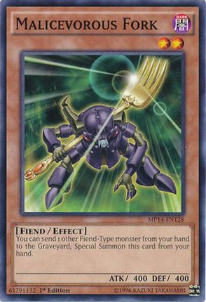 Malicevorous Fork (Common / Short Print) [MP14-EN128] 1st Edition