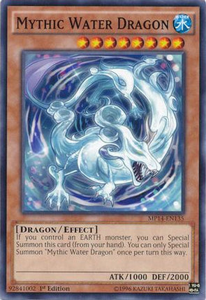 Mythic Water Dragon (Common / Short Print) [MP14-EN135] Unlimited