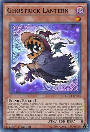 Ghostrick Lantern (Super Rare) [MP14-EN138] Unlimited