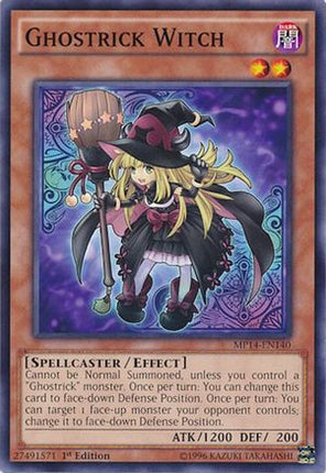 Ghostrick Witch (Common / Short Print) [MP14-EN140] 1st Edition