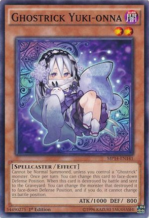 Ghostrick Yuki-onna (Common / Short Print) [MP14-EN141] 1st Edition