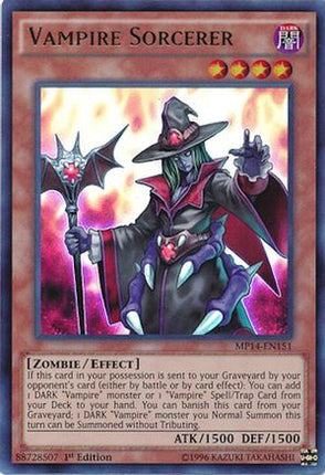 Vampire Sorcerer (Ultra Rare) [MP14-EN151] Unlimited