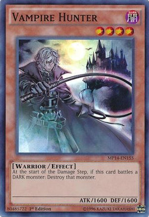 Vampire Hunter (Super Rare) [MP14-EN155] 1st Edition