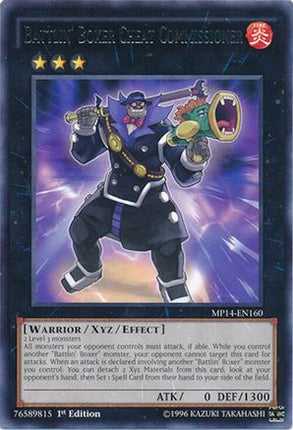 Battlin' Boxer Cheat Commissioner (Rare) [MP14-EN160] 1st Edition
