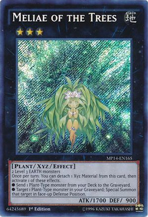 Meliae of the Trees (Secret Rare) [MP14-EN165] 1st Edition