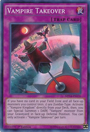 Vampire Takeover (Super Rare) [MP14-EN176] 1st Edition
