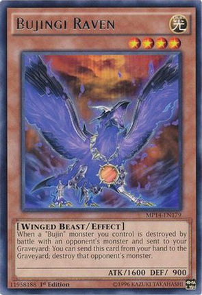 Bujingi Raven (Rare) [MP14-EN179] Unlimited