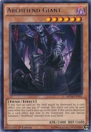 Archfiend Giant [MP14-EN181] Rare
