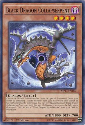 Black Dragon Collapserpent (Common / Short Print) [MP14-EN185] 1st Edition
