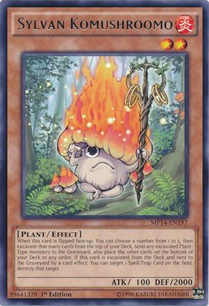 Sylvan Komushroomo (Rare) [MP14-EN197] 1st Edition