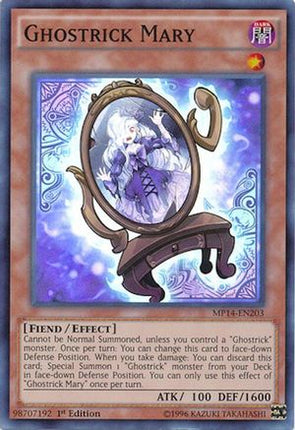 Ghostrick Mary (Super Rare) [MP14-EN203] 1st Edition