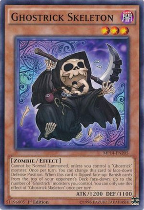 Ghostrick Skeleton (Common / Short Print) [MP14-EN205] 1st Edition
