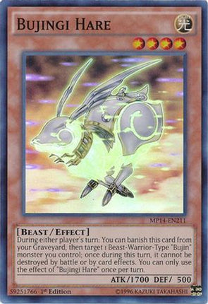 Bujingi Hare (Super Rare) [MP14-EN211] Unlimited