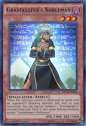 Gravekeeper's Nobleman (Ultra Rare) [MP14-EN212] 1st Edition